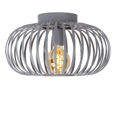 lafabryka.pl Plafon szary 40 cm MANUELA 78174/40/36 Lucide
